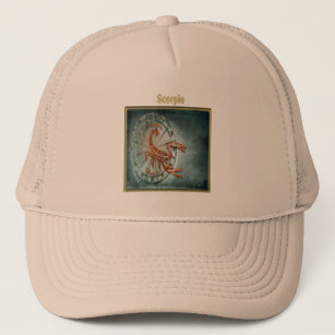 Scorpio Zodiac Astrology design Horoscope Trucker Hat