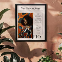 Scorpio | Zodiac Astrology Photo Newspaper