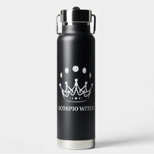 Scorpio Zodiac Custom Astrology Witchy BFF Magical Water Bottle