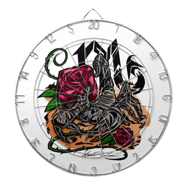 Scorpio - Zodiac Dartboard (Front)
