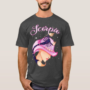 Scorpio Zodiac Horoscope Sign Birthday Tarot Astro T-Shirt