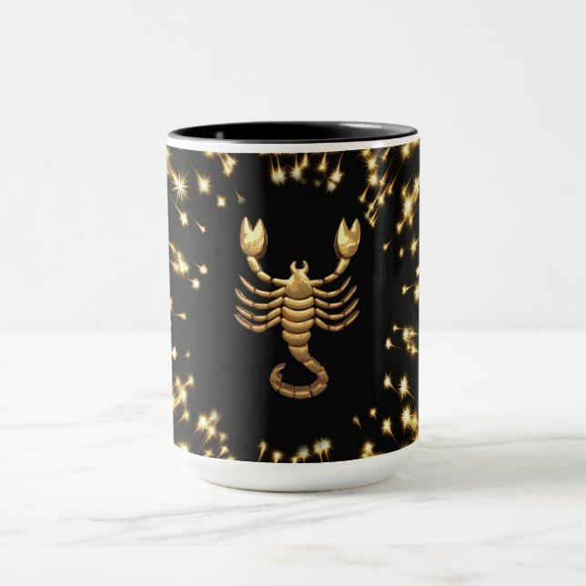 Scorpio zodiac mug (Center)