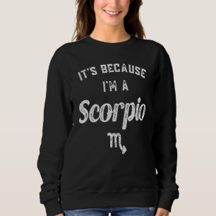 Scorpio Zodiac Sign 1 Sweatshirt