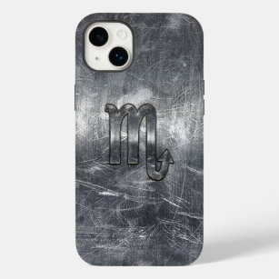 Scorpio Zodiac Sign in Grunge Distressed Style Case-Mate iPhone 14 Plus Case