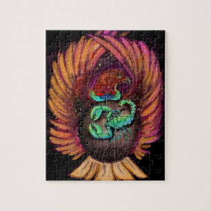 Scorpio Zodiac Sign Jigsaw Puzzle