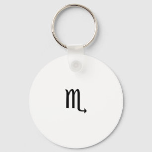 Scorpio - Zodiac Sign Key Ring
