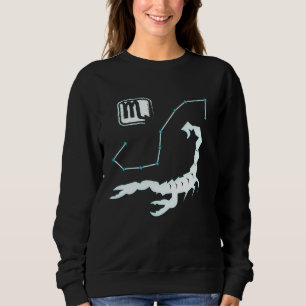 Scorpio Zodiac Sign Star Constellation Horoscope F Sweatshirt