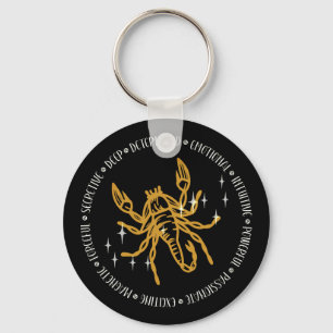 Scorpio Zodiac Sign: Symbol, Constellation, Info Key Ring