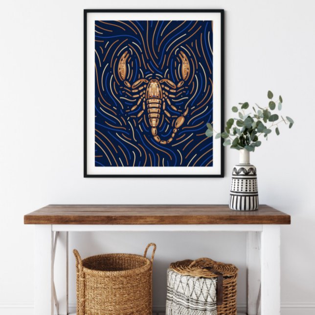 Scorpio Zodiac Sign | Zodiac Digital Print (Creator Uploaded)
