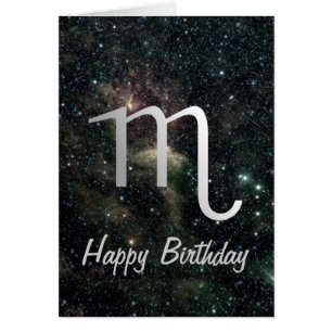 Scorpio Zodiac Star Sign Universe Birthday