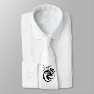 Scorpio Zodiac Symbol and Sign Tie