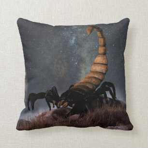 Scorpio Zodiac Symbol Cushion
