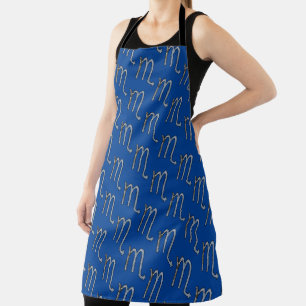Scorpio Zodiac Symbol Element by Kenneth Yoncich Apron