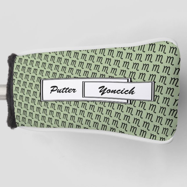 Scorpio Zodiac Symbol Standard by Kenneth Yoncich Golf Head Cover (Front)