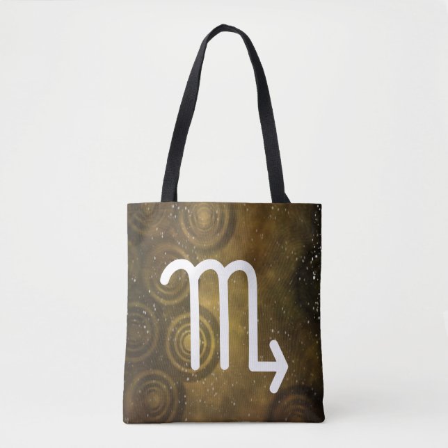 Scorpio Zodiac Tote Bag (Front)