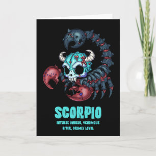 Scorpio Zombie Card