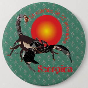 Scorpion 24 oct. au 22 nov. Boutons - Badges
