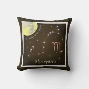Scorpion 24. October to 22 November pillows