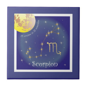 Scorpion 24 octobre au 22 novembre Fotofliese Tile
