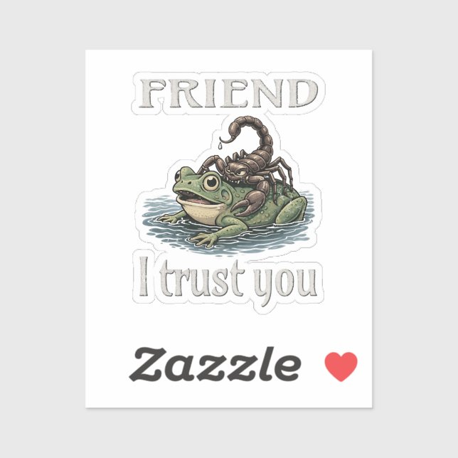 Scorpion and Frog - Friend, I Trust You (Sheet)