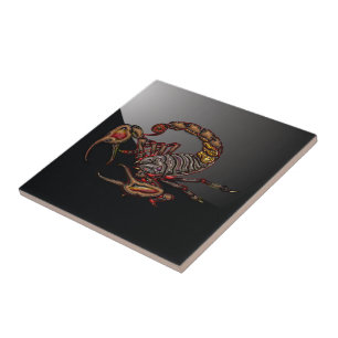 Scorpion Ceramic Tile