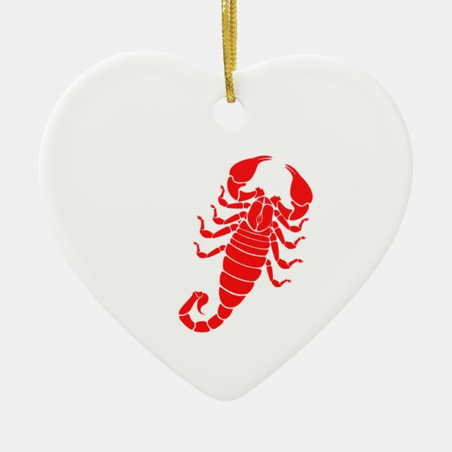 Scorpion Ceramic Tree Decoration (Front)