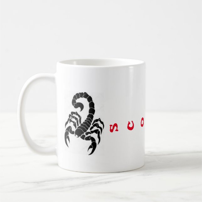 Scorpion Coffee mug (Left)