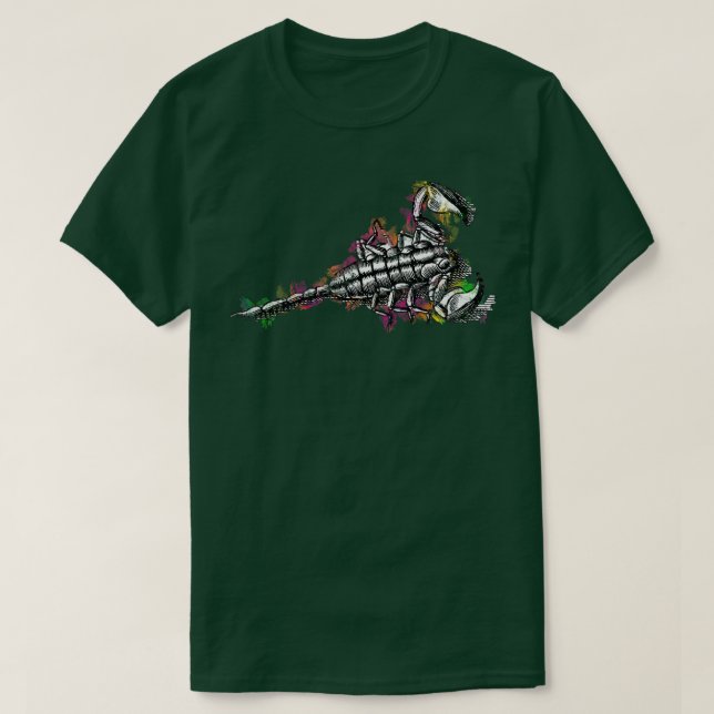 Scorpion Design 3D  T-Shirt (Design Front)