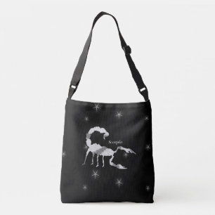Scorpion  Design Black Crossbody Bag