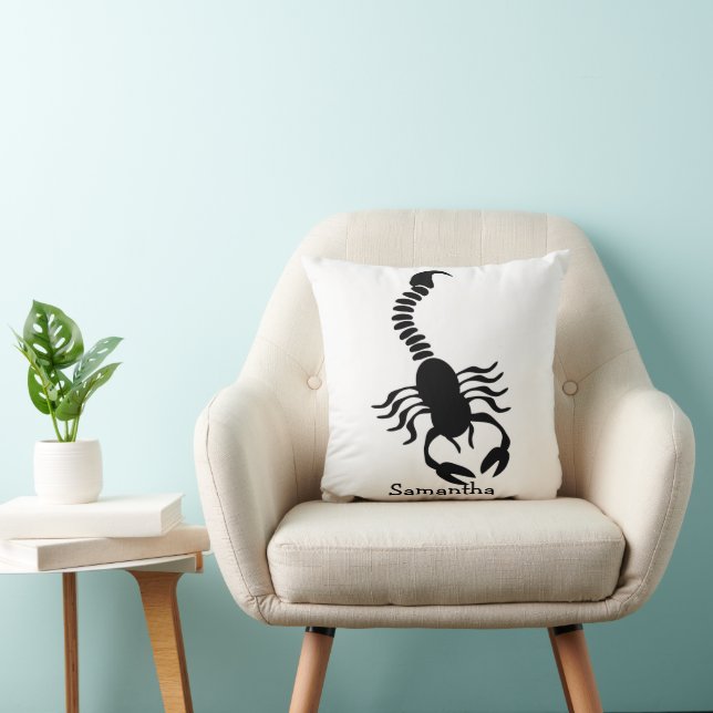 Scorpion Design Personalised Cushion (Chair)
