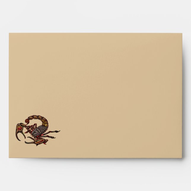 Scorpion Envelopes (Front)
