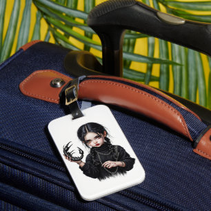 Scorpion Girl Luggage Tag