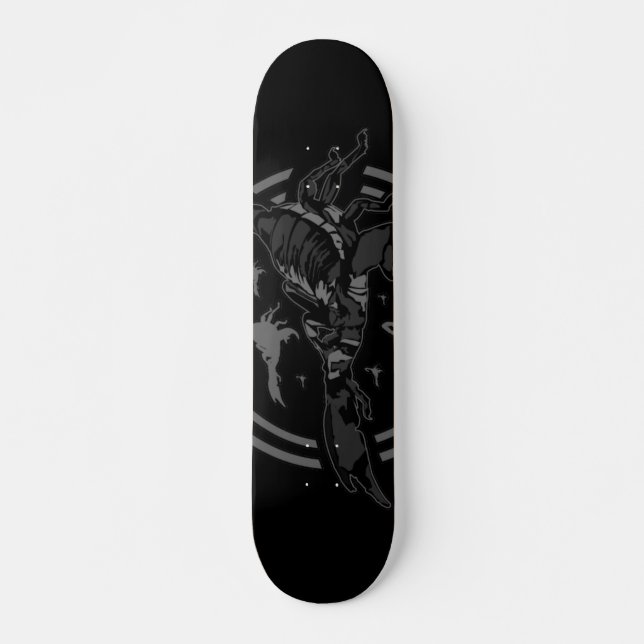 Scorpion GREY Skateboard (Front)