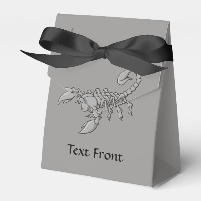 Scorpion Icon Favour Box (Front Side)