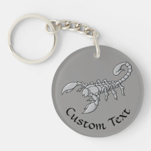 Scorpion Icon Keychain