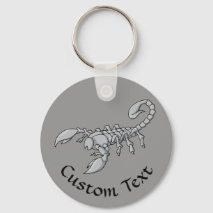 Scorpion Icon Keychain