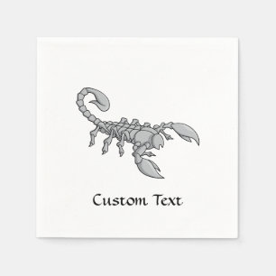 Scorpion Icon Napkin