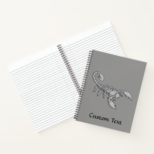 Scorpion Icon Notebook