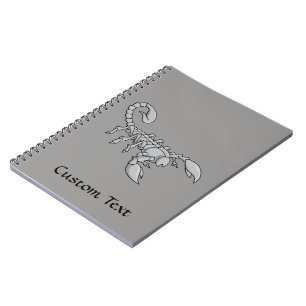 Scorpion Icon Notebook