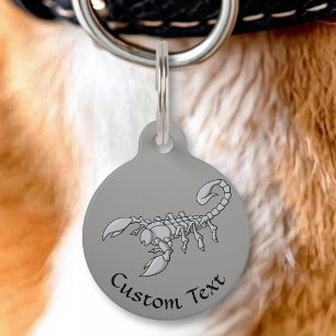Scorpion Icon Pet Tag