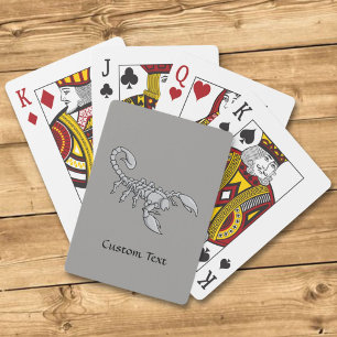 Scorpion Icon Playing Cards