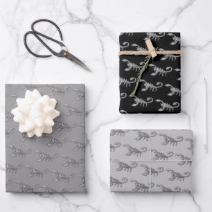 Scorpion Icon Wrapping Paper Sheet