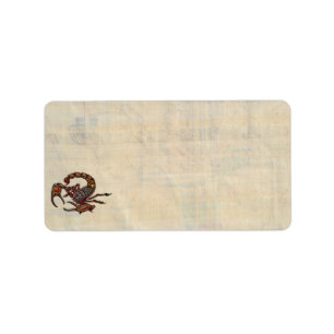 Scorpion Label