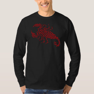 Scorpion Lover Funny Hearts Love Scorpion Valentin T-Shirt