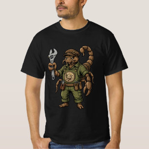 Scorpion Mechanic - Desert Garage Wrench Tee