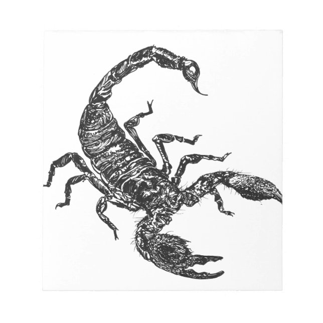 Scorpion Notepad (Front)
