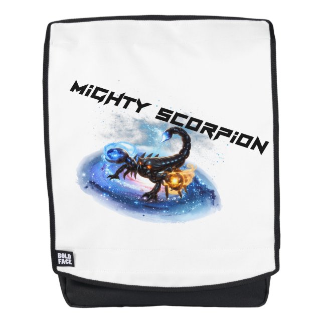 SCORPION OF THE COSMIC ARCANE BACKPACK (Front)
