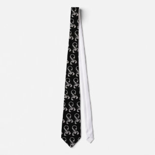 Scorpion Pattern Unisex Tie