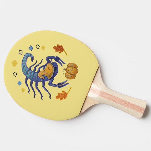scorpion  ping pong paddle (Side)