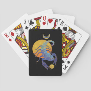 scorpion playing cards